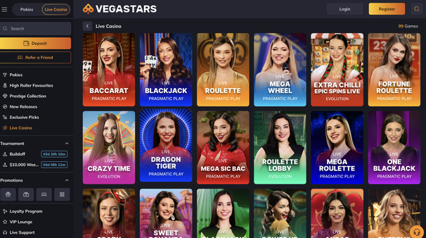 vegastars Gameplay
